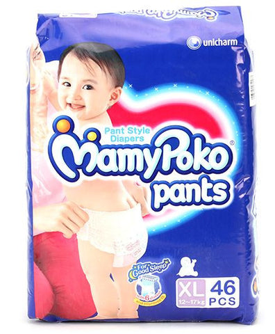 Mamy Poko Pants Pant Style Diapers XL - 46 Pieces