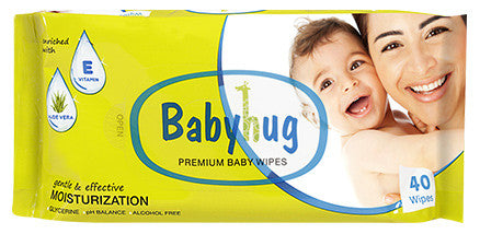 Babyhug Premium Baby Wipes - 40 Pieces