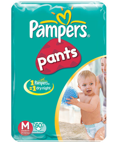 Pampers Diaper Pant Medium - 60 pieces