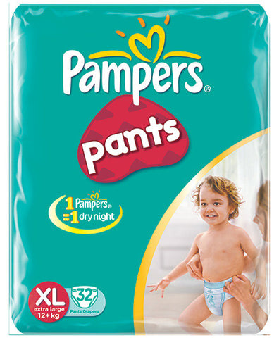 Pampers Diaper Pants Extra Large - 32 Pieces